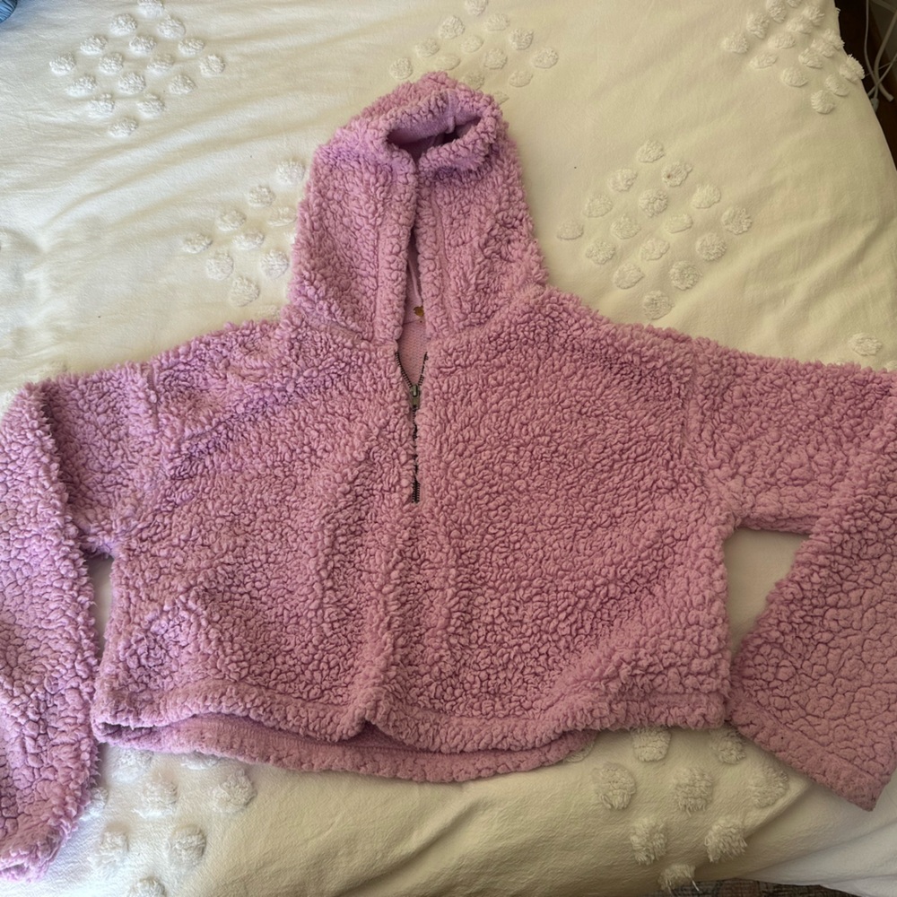 Cozy Pink Fleece Jacket